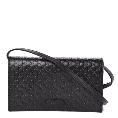 gucci wallet crossbody microguccissima.